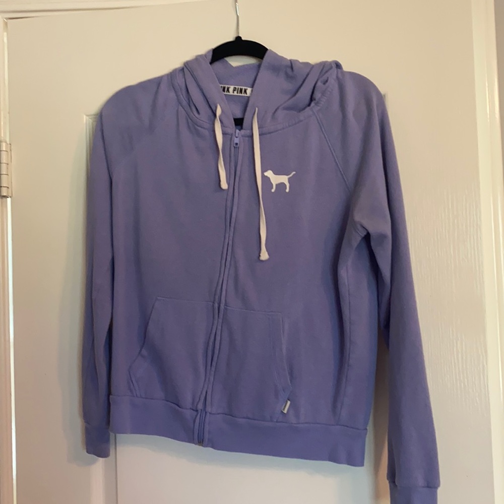Purple Victoria’s Secret Pink jacket